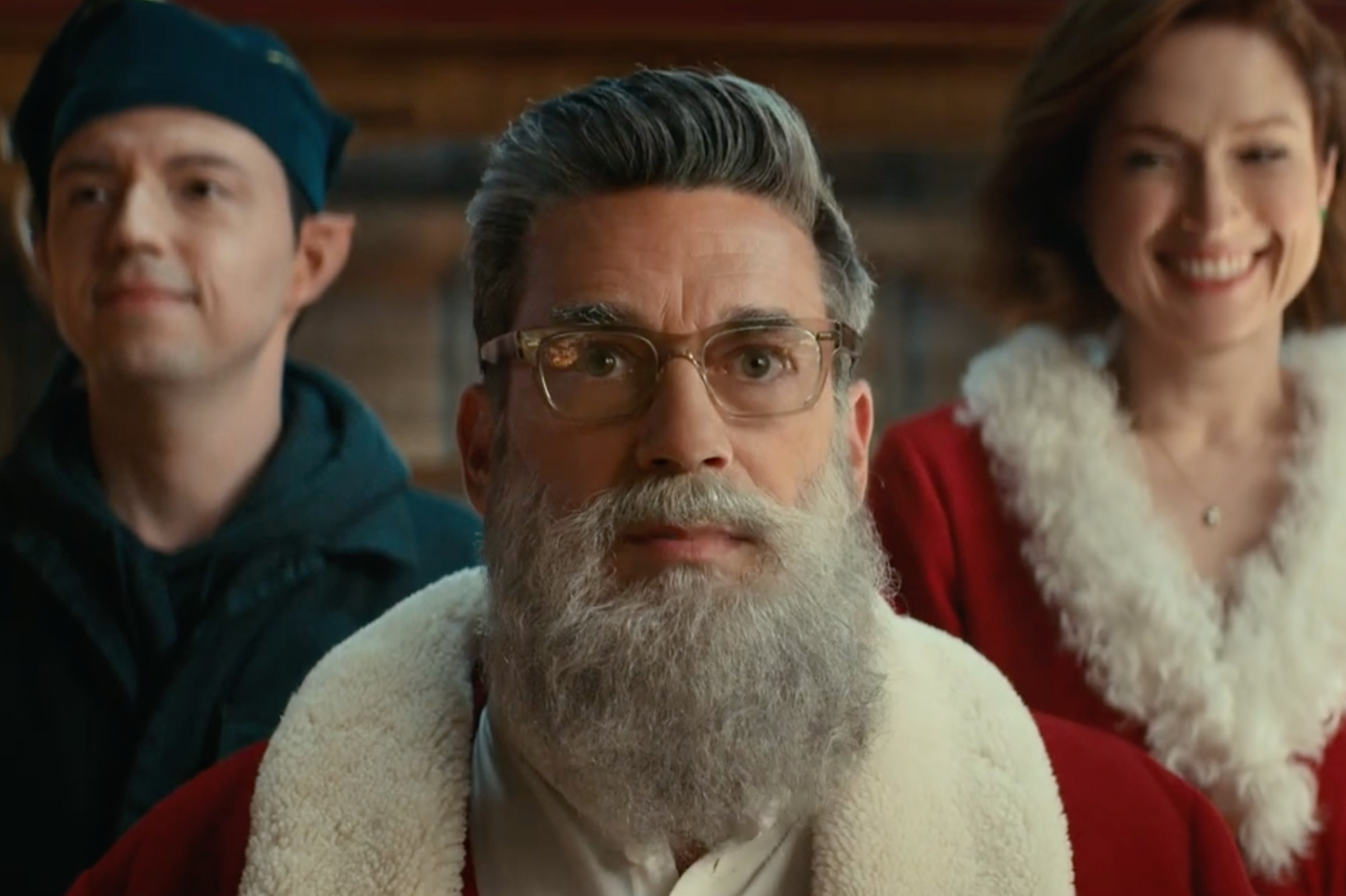 Jon Hamm as Santa Claus in FIFA World Cup ad