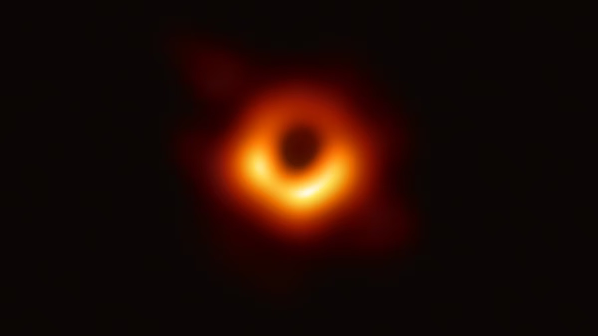 The first ever picture of Black Hole