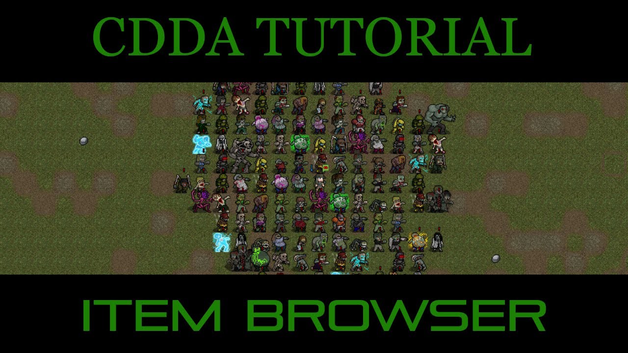 Cataclysm DDA Item Browser - Your Key To Survival In CDDA Game