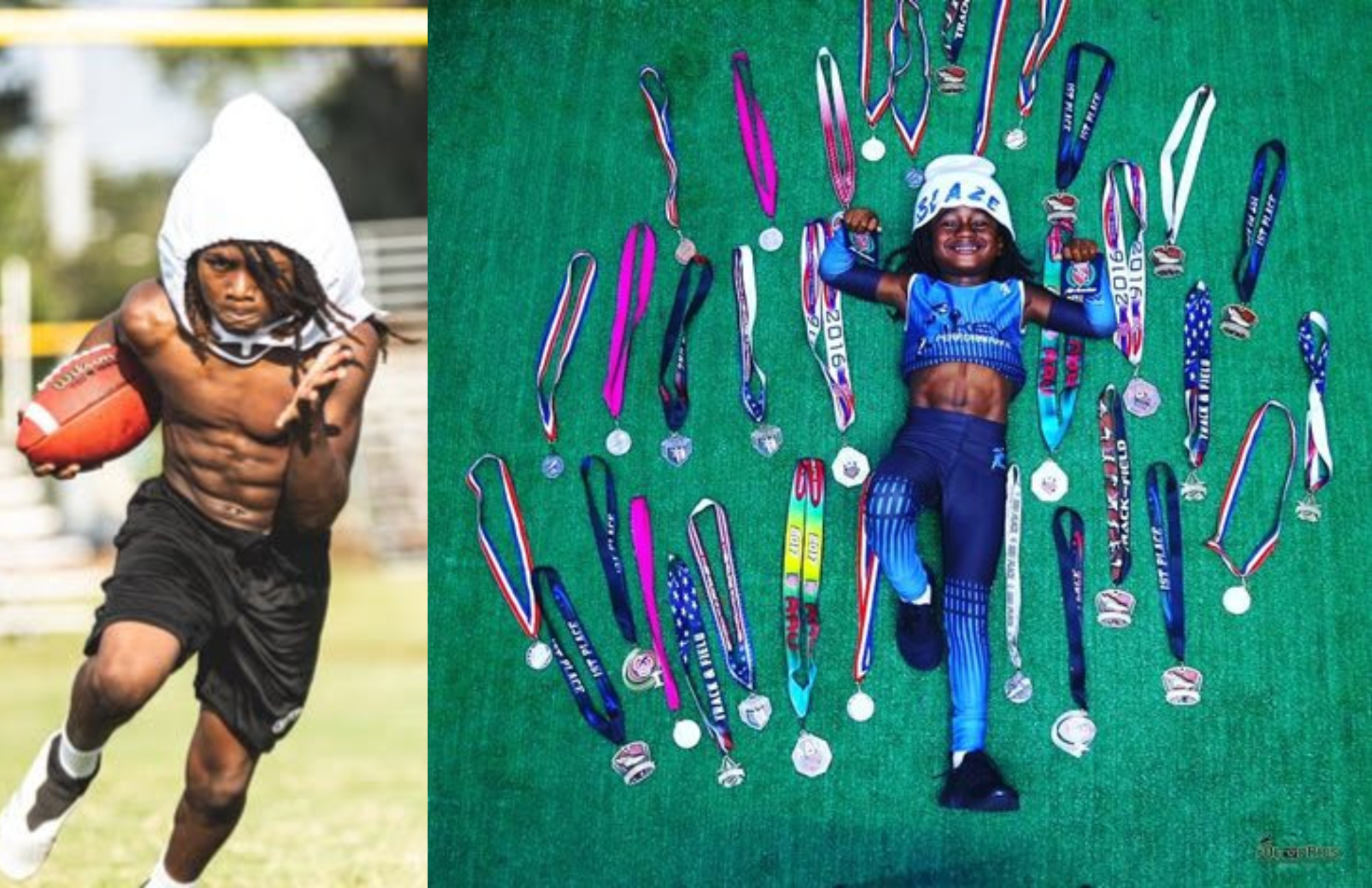 Fastest Kid In The World - An 11-Year-Old Rudolph Ingram Who Runs Like A Machine