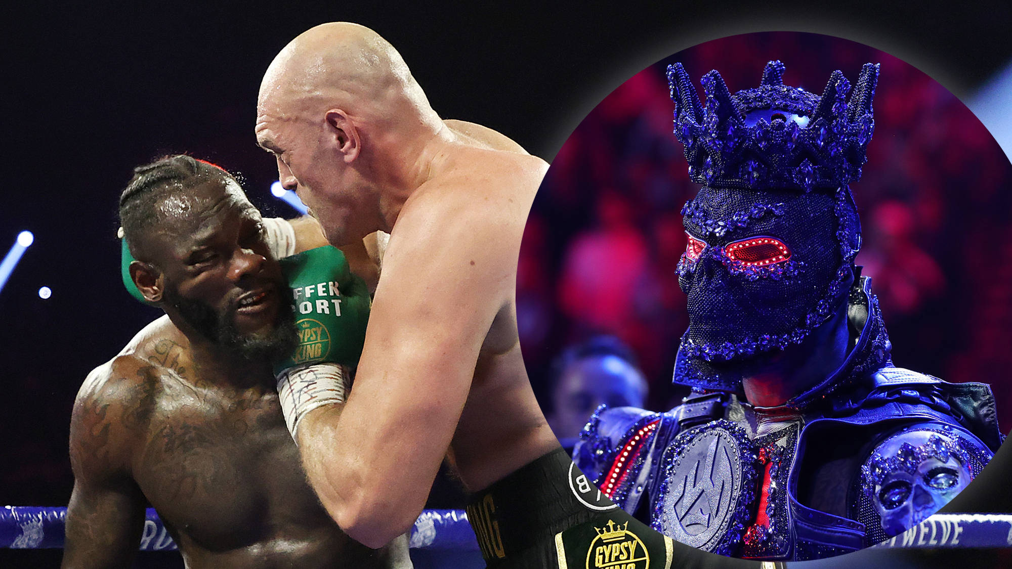 Deontay Wilder Says The Reason He Lost Against Tyson Fury Was Because His Costume Was Too Heavy