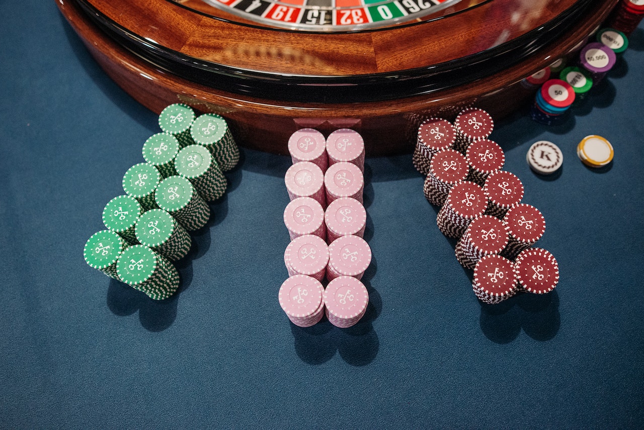 Gambling Chips in a Game of Roulette