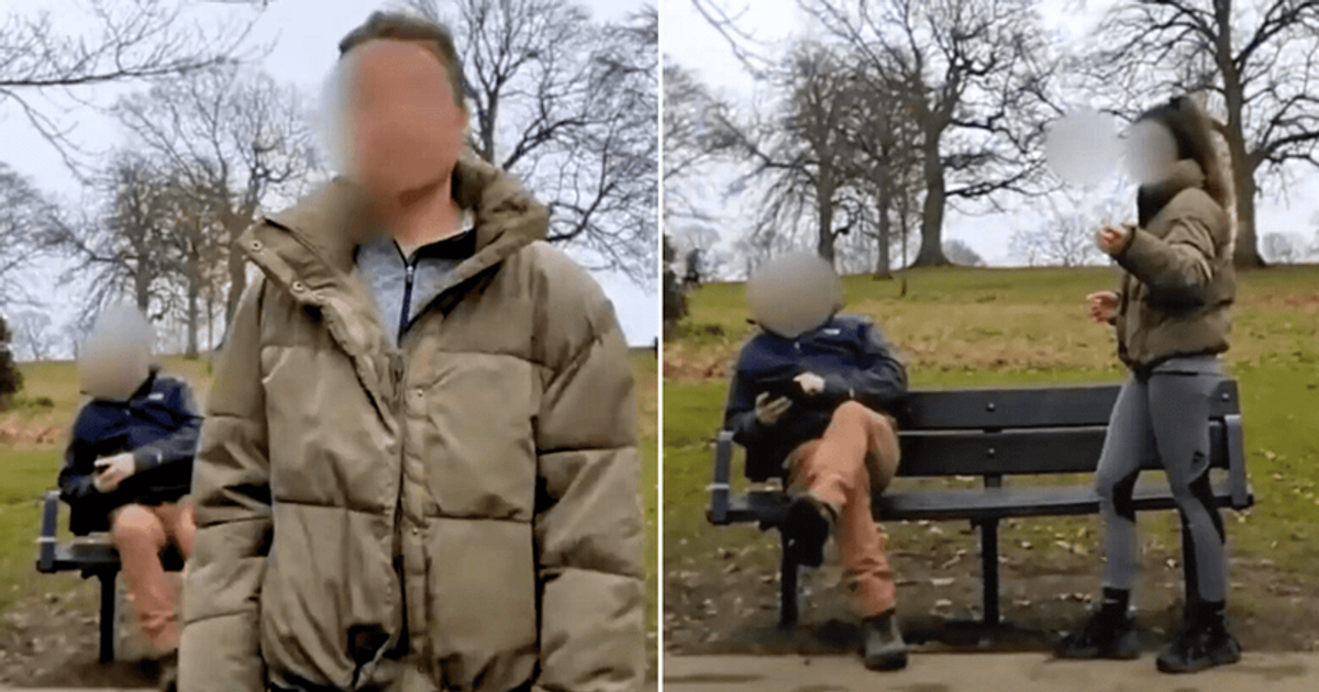 Influencer Livestream Sparks Debate As Man's Response To Bench Request Divides Internet