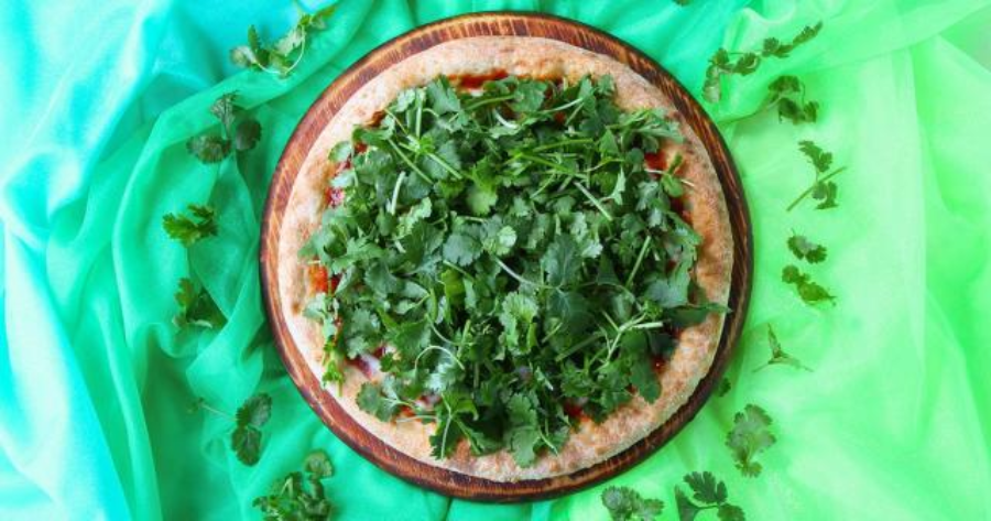 Pizza Hut Is Introducing A New Pizza With A Monstrous Heap Of Cilantro On Its Top