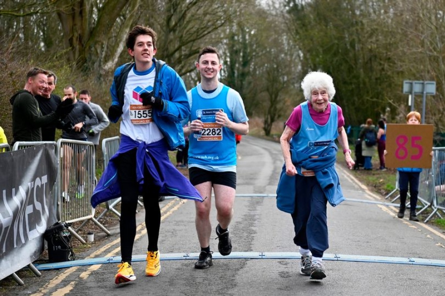 85-year-old Charity Runner Is The New Face Of Adidas Advert