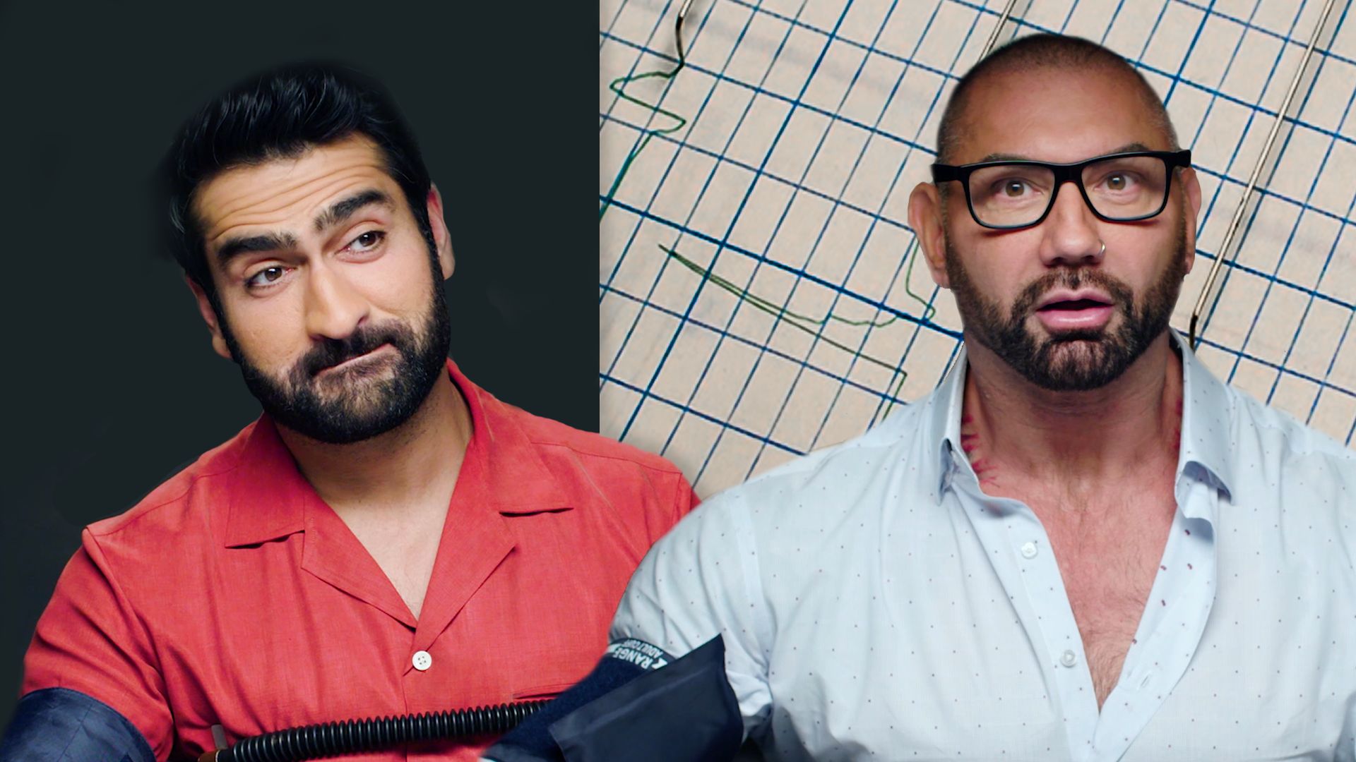 Stuber Stars Dave Bautista And Kumail Nanjiani Discuss Who'd Win In A Fight And Uber Rides From Hell