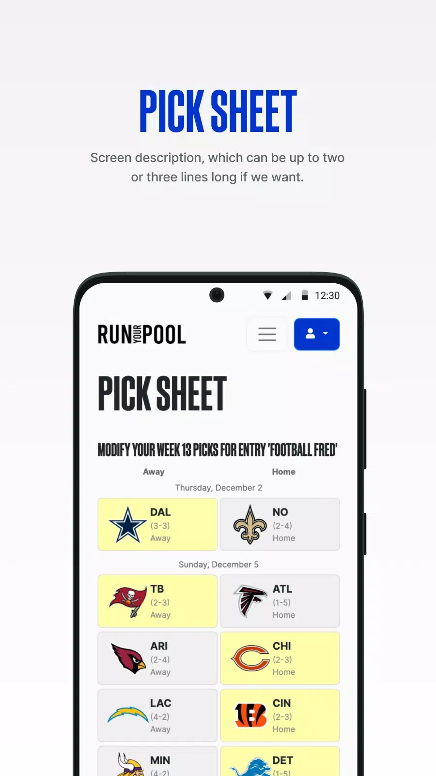  Runyour Pool.com - The Ultimate Sports Pool Management Website