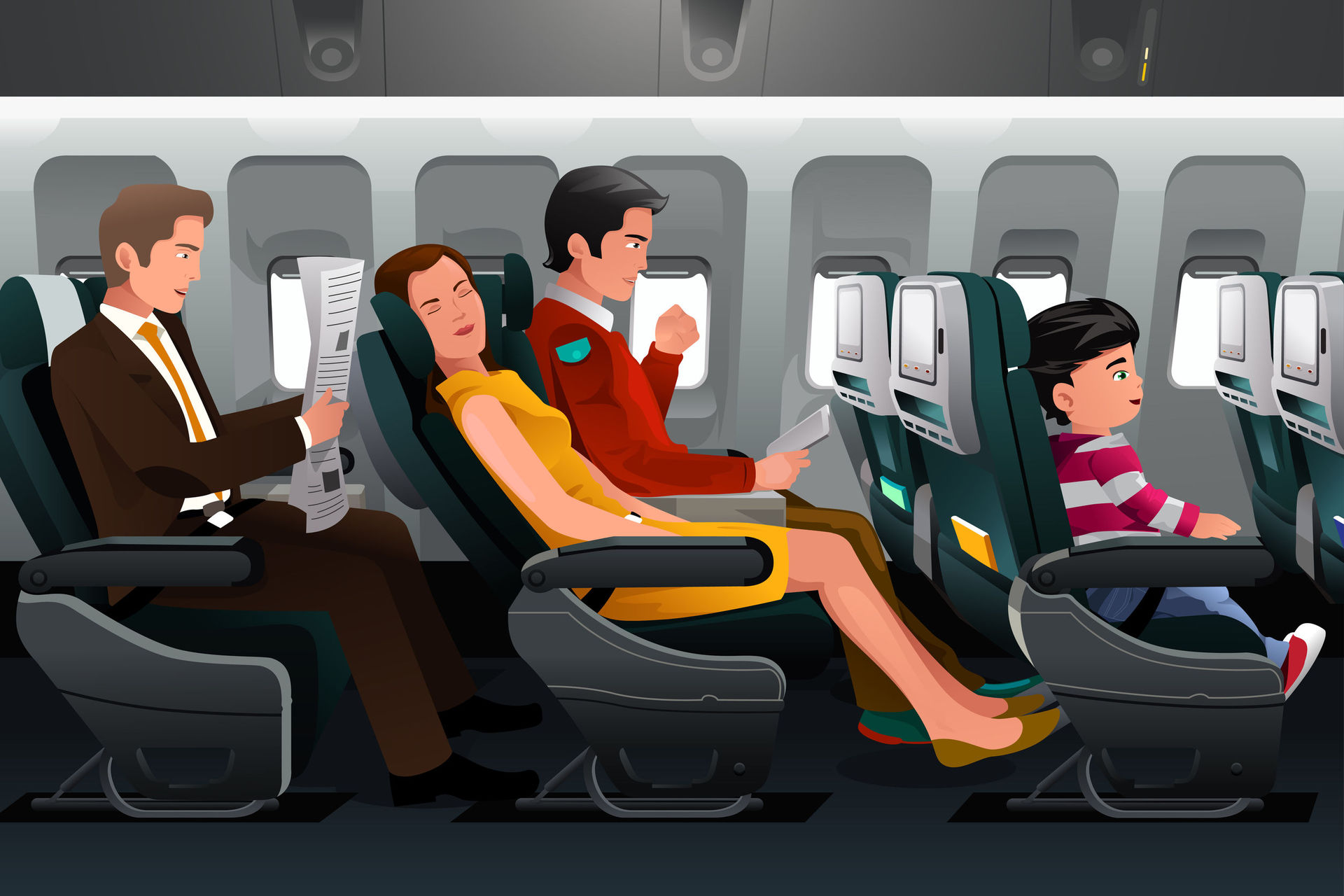 Woman Shares How She Gets Revenge On Plane Passengers Who Recline Seats Too Far