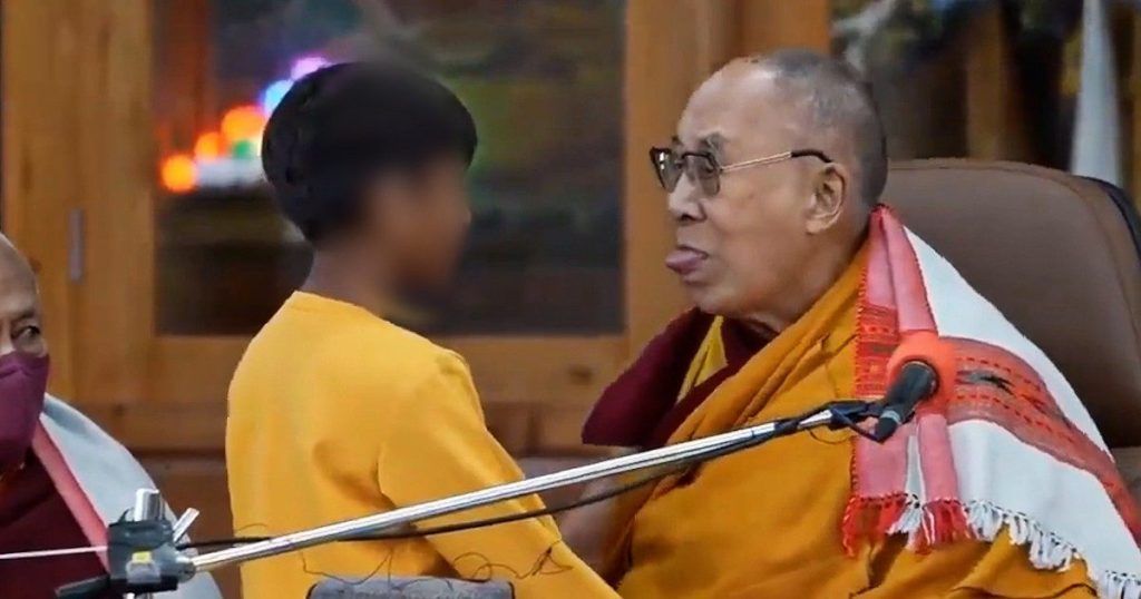 Dalai Lama Apologizes For Kissing A Boy And Requesting To Suck His Tongue