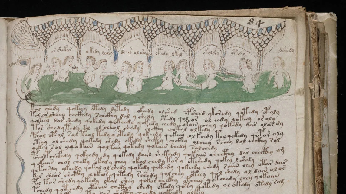 A page of the Voynich Manuscript