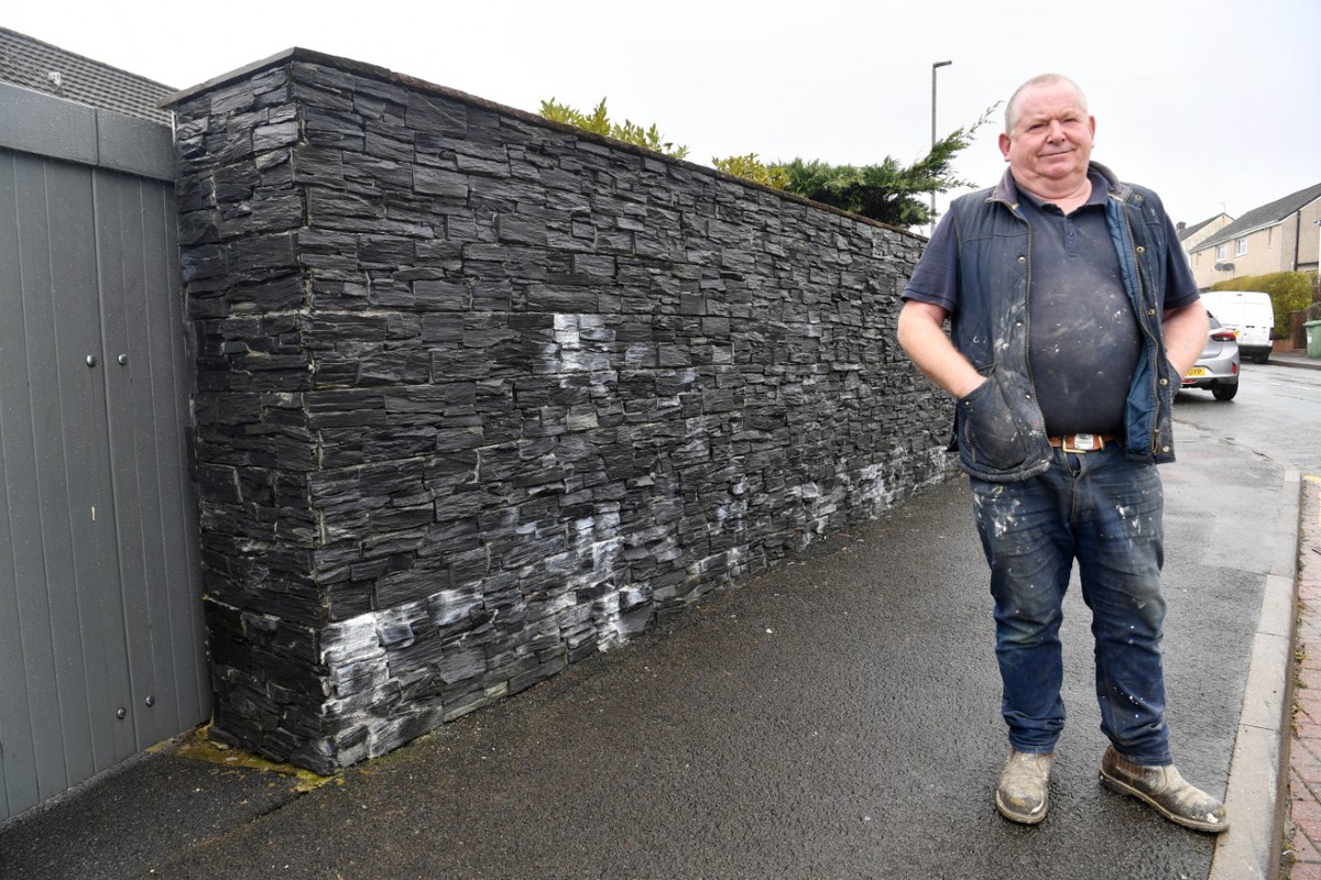 Furious Man Builds 6ft Wall Outside Home For 'Privacy' But Ordered By Council To Knock It Down