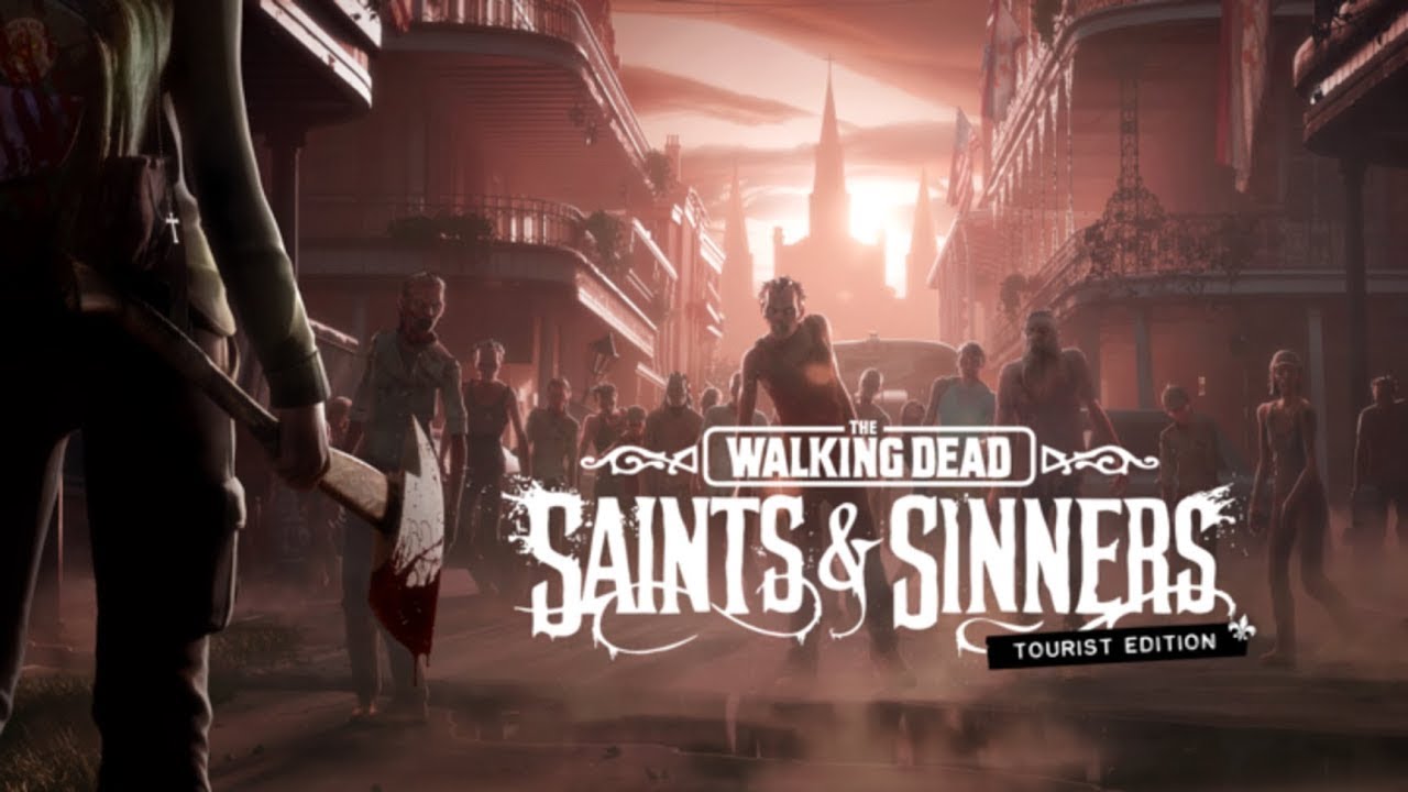 The Walking Dead Saints And Sinners game logo