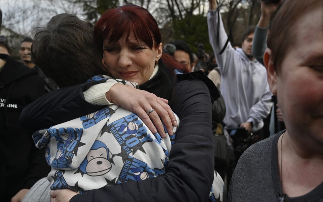 Ukrainian Children Return To Kyiv After Being Held In Russia - Emotional Reunion
