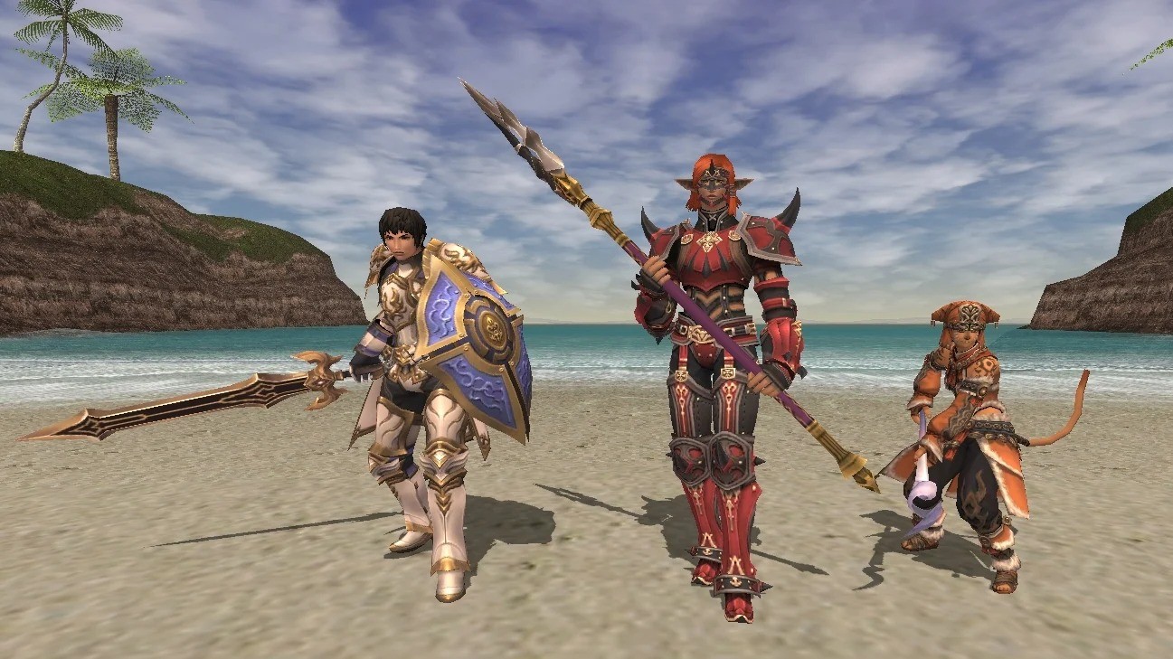 Some characters in Final Fantasy XI