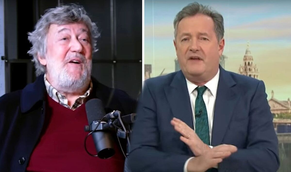 Stephen Fry Wants To Call Piers Morgan A ‘C**t’ On Live TV