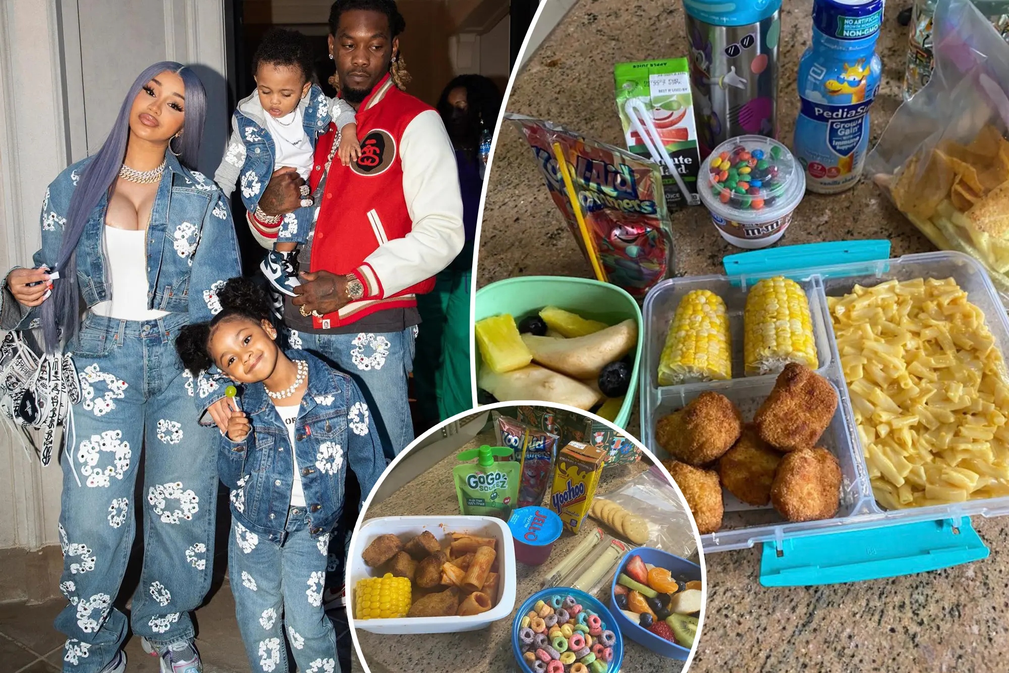 People Want Cardi B To Adopt Them After Seeing Her Daughter's Massive School Lunches