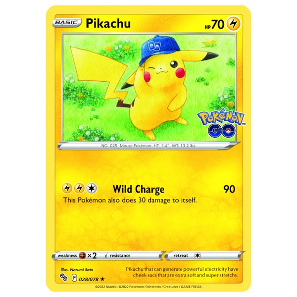 Pikachu As A Promo Card