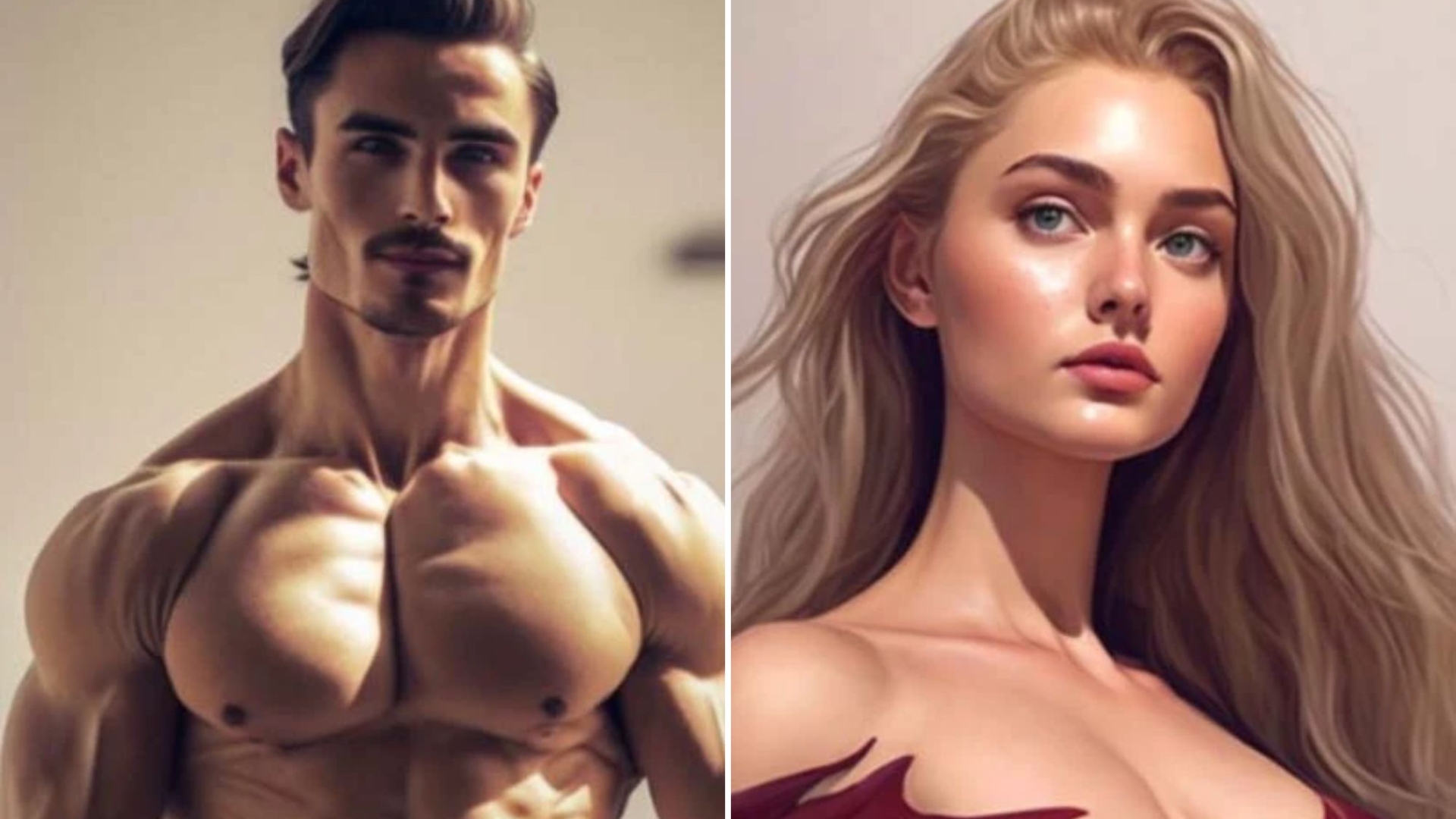 Artificial Intelligence Shows What The Perfect Man And Woman Look Like