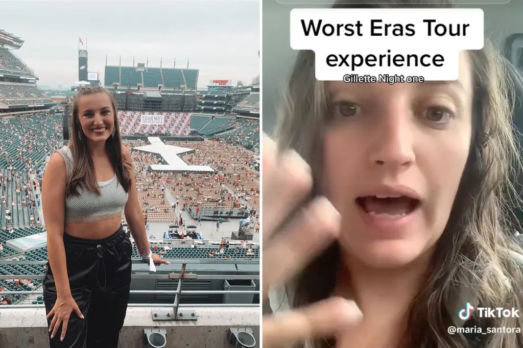 Woman Paid $450 For Taylor Swift’s ‘Eras’ Tour - Only To Be Puked On And Ignored