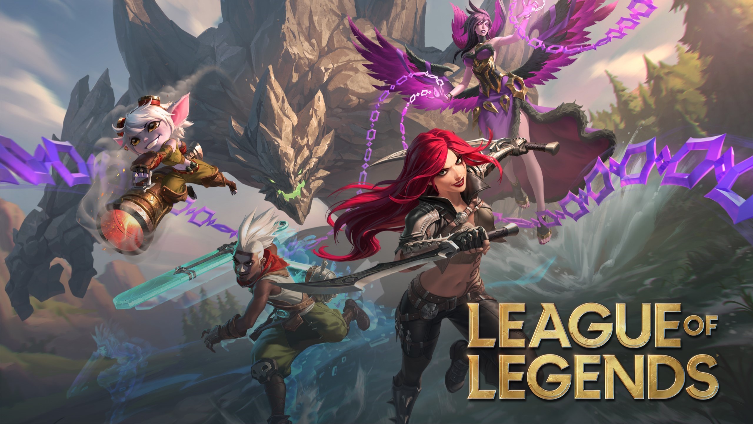 League Of Legends game poster