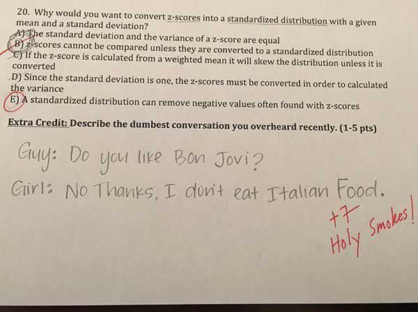 Teacher’s Extra Credit Questions Lure Students Into a Phenomenal Prank Makes Noise In Social Media