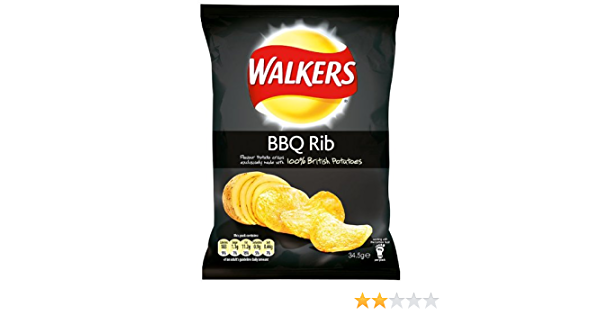 Chips packed in black packaging