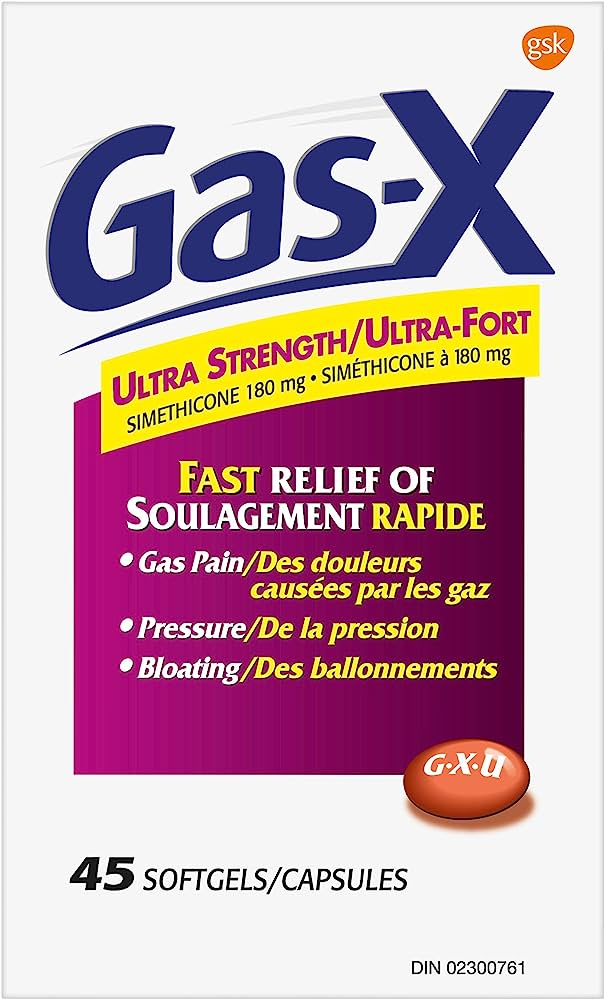 Gas X Ultra Strength/Ultra Fort medication packet