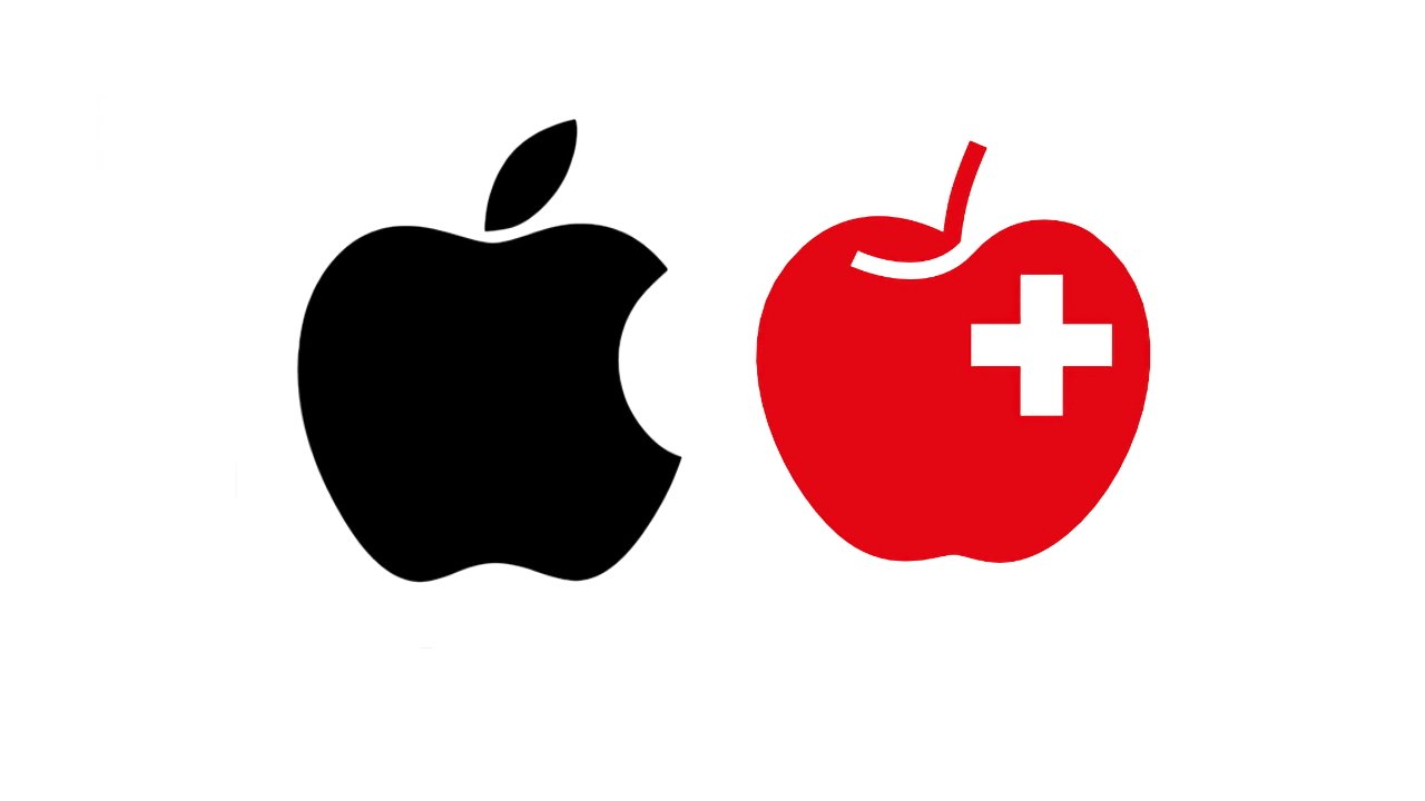 The Apple Logo and The Fruit Union Suisse Logo