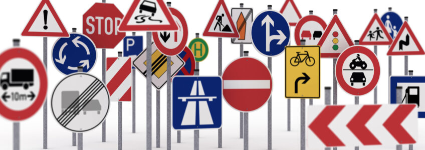 Traffic Law Signs
