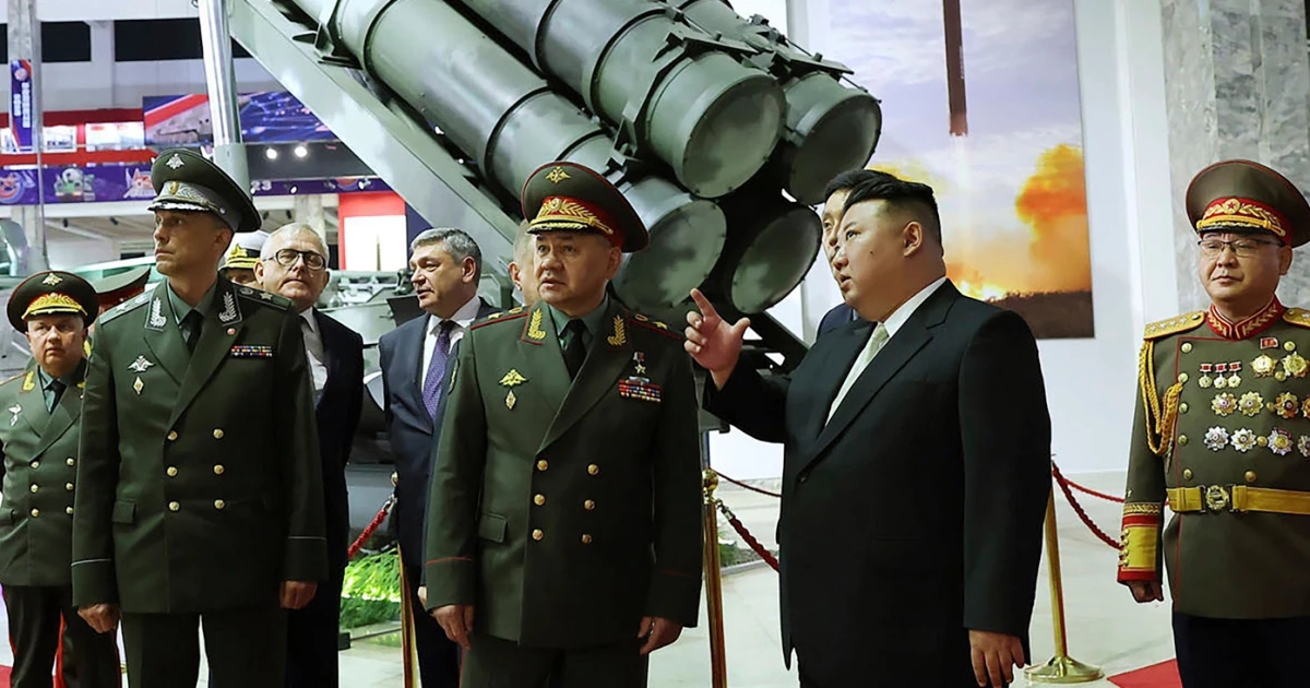 North Korea’s Kim Jong Un Shows Off Banned Missiles To Russian Minister