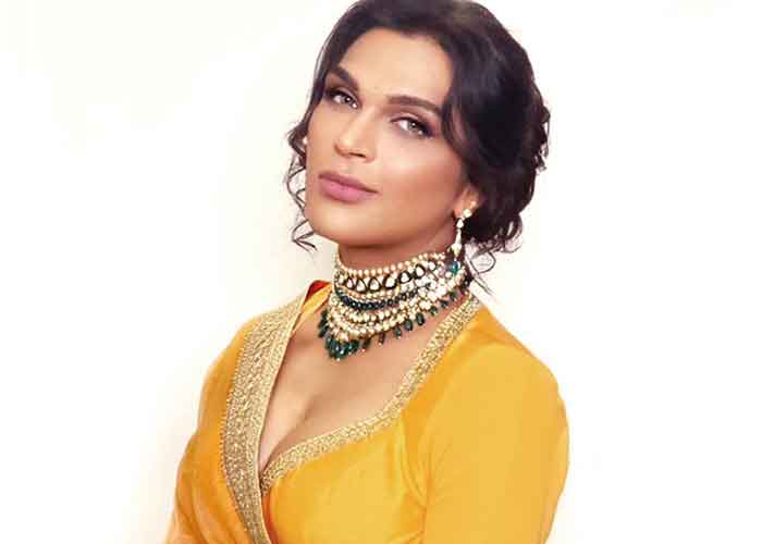 Saisha Shinde wearing a yellow blouse