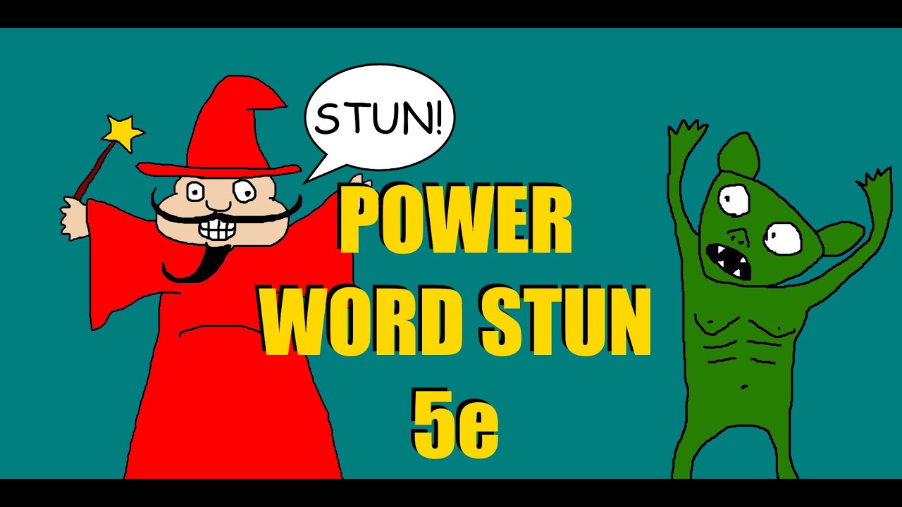 The Power Word Stun spell
