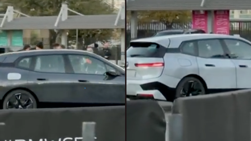 Motorists Completely Impressed As BMW Changes Its Color As It Reverses Into Spot