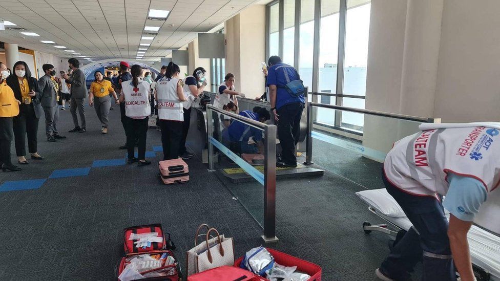 Woman Trapped In Travelator Rescued With Leg Amputation In Thailand