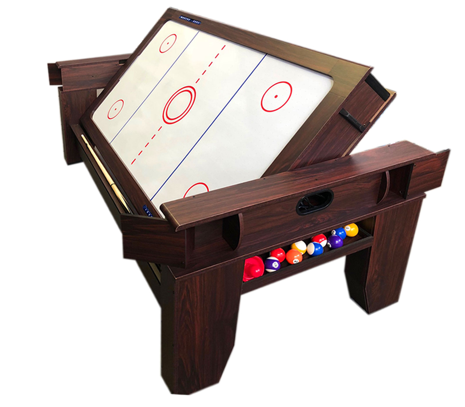 Air Hockey And Pool Table Combined - Unleashing Dual Thrills