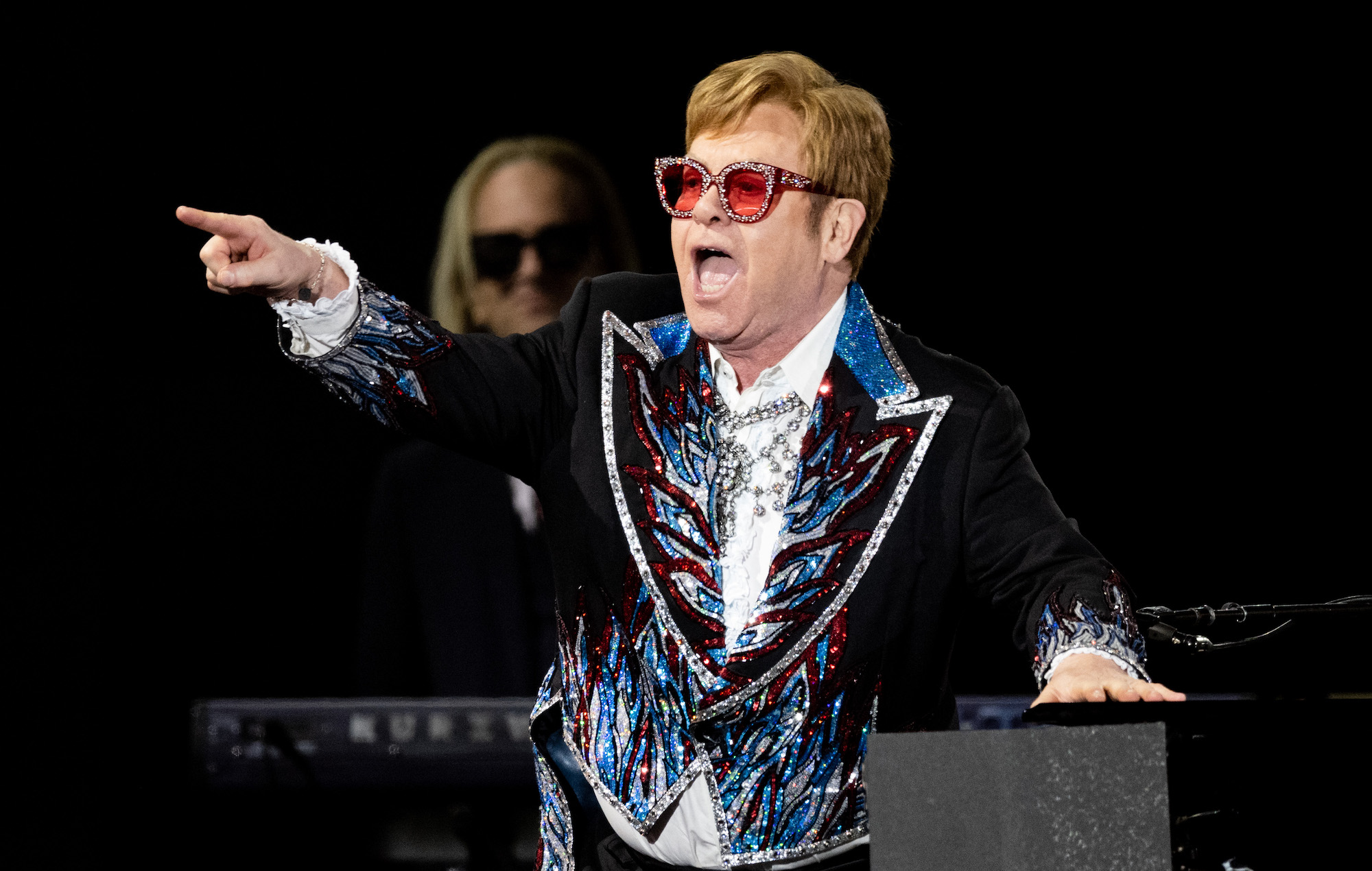 Elton John at LA 2022 tour