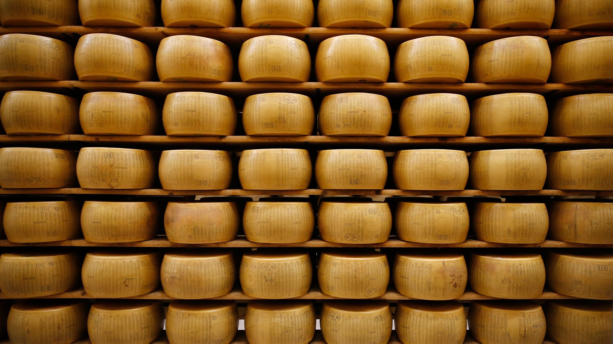 Italian Man Dies After Being Crushed By Thousands Of Falling Wheels Of Hard Cheese