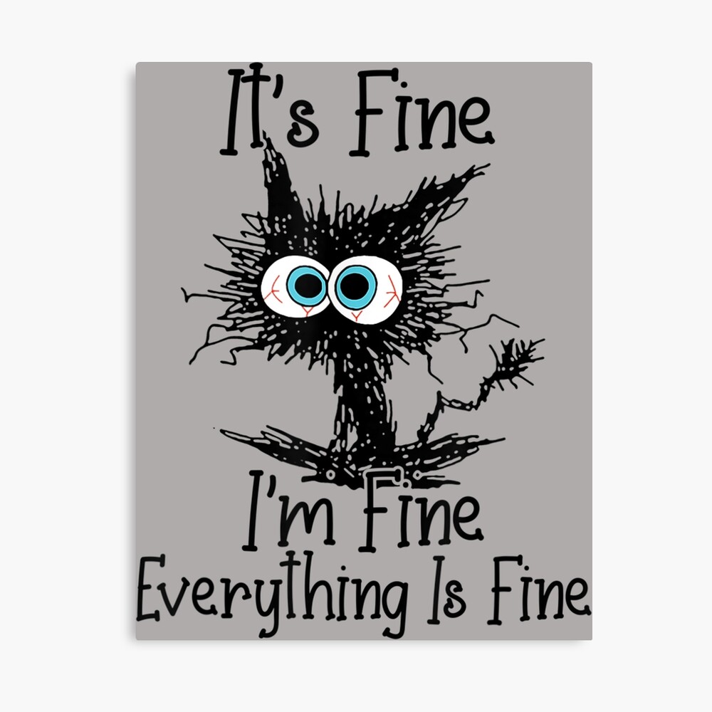 I M Fine Meme - A Humorous Take On Concealing Emotions