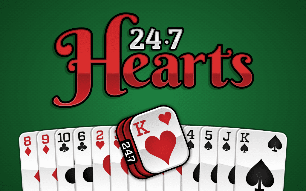 247 Expert Hearts - Play Hearts Game Online For Free
