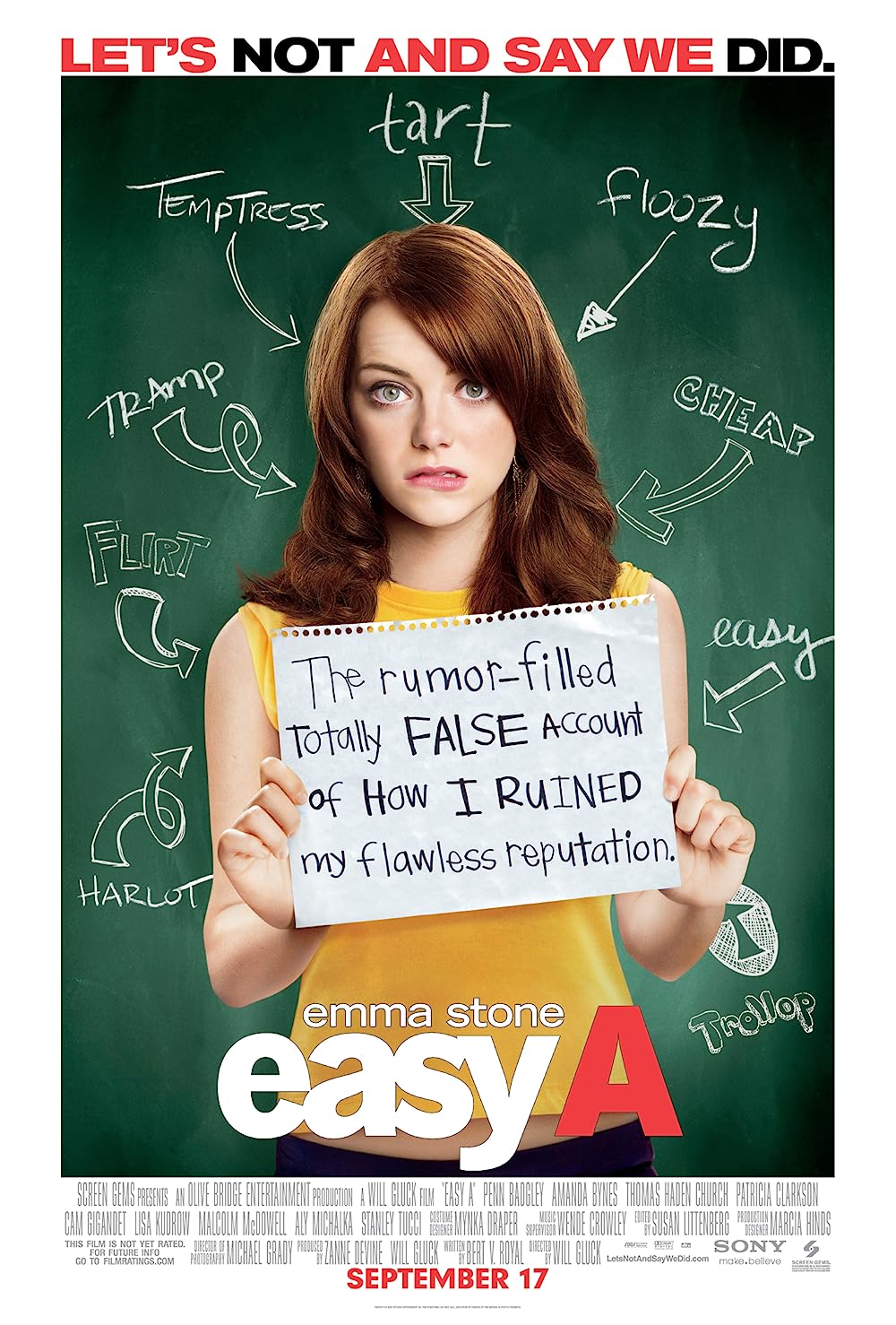 Easy A movie poster