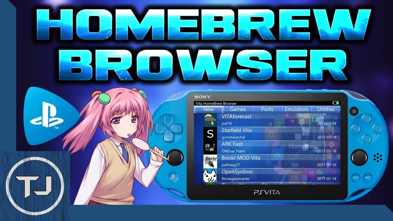 A sample homebrew browser