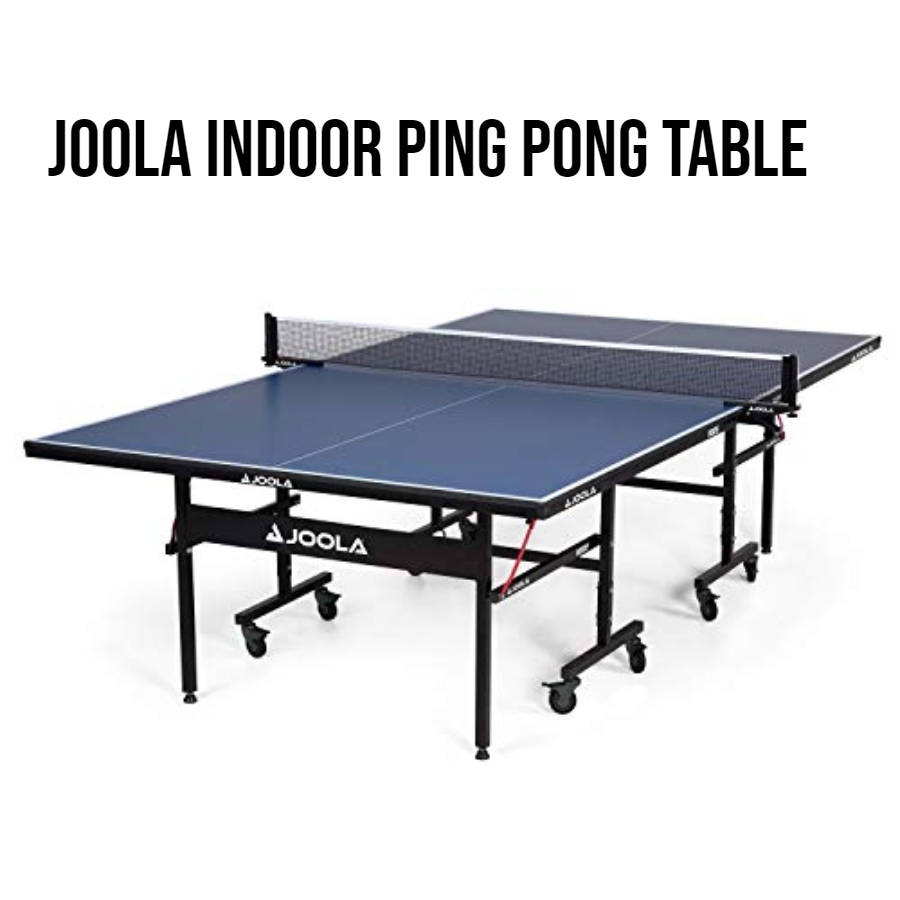 JOOLA Indoor Ping Pong Table text and JOOLA Indoor Ping Pong Table