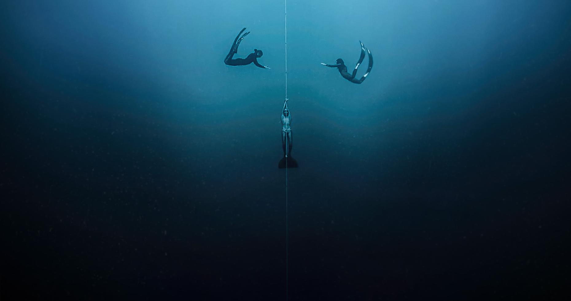 Freedivers Describe Using "Mind Over Matter" Technique To Hold Breath For A Long Time Period