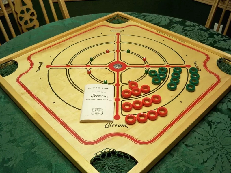 American Carrom - The Classic Game Of Flicking Fun