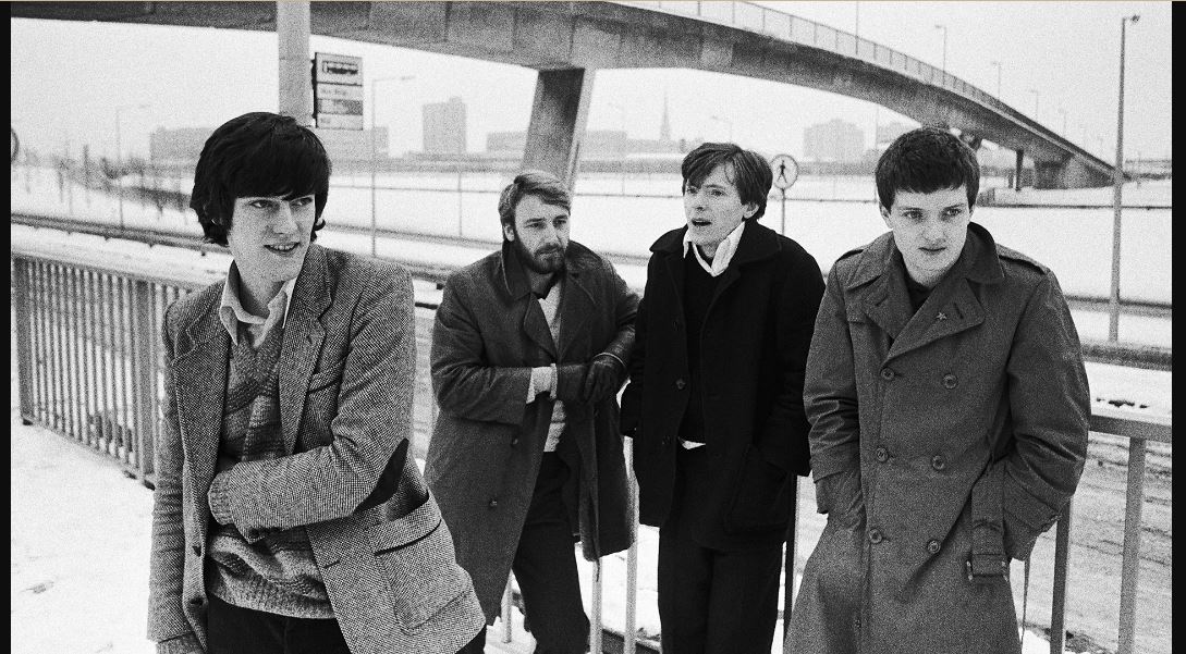 The members of the Joy Division rock band