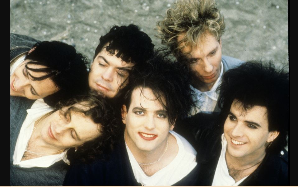 Members of The Cure rock band