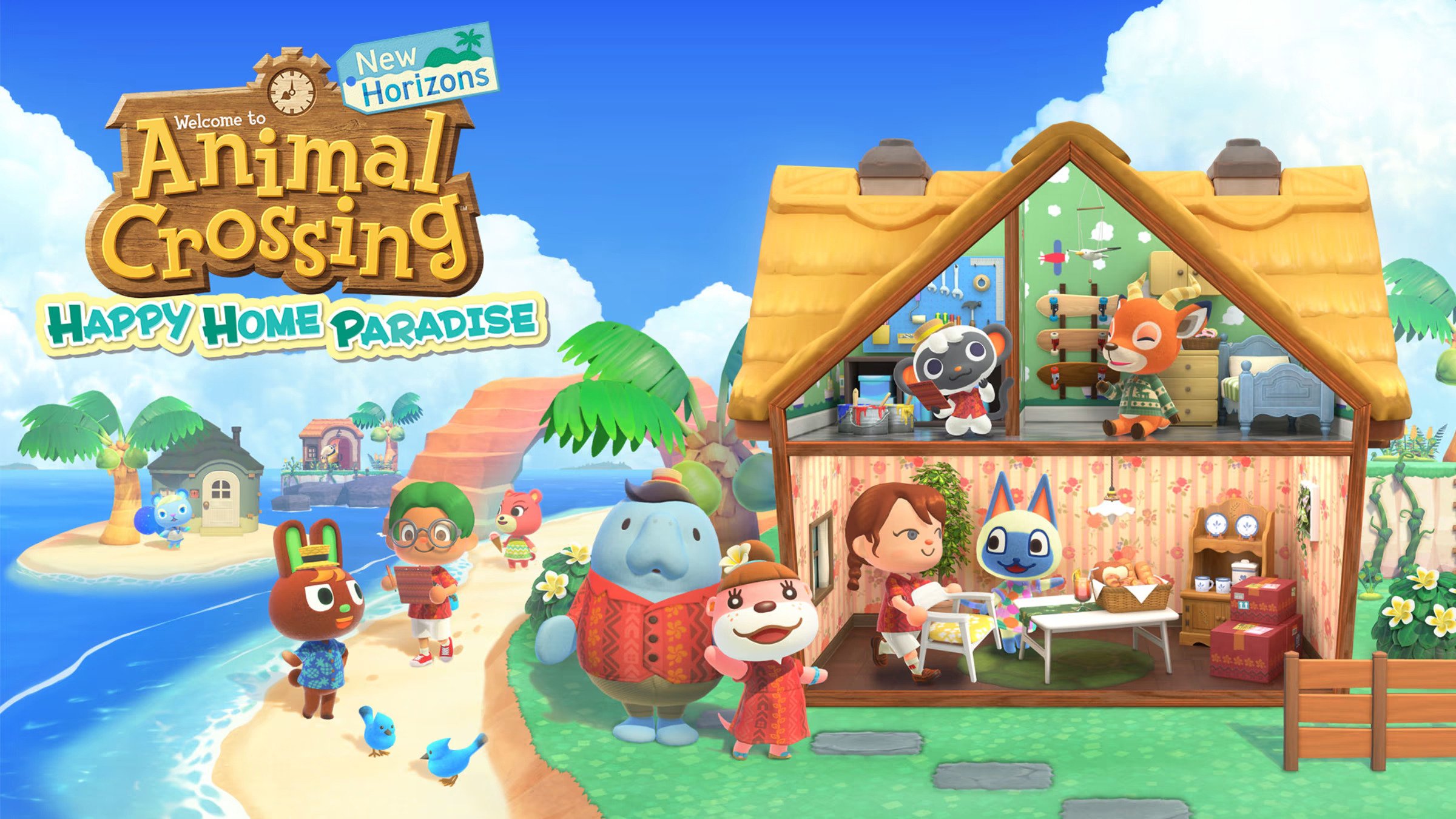 Animal crossing new horizons game cover