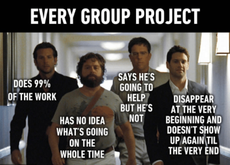 Relatable Group Project Meme