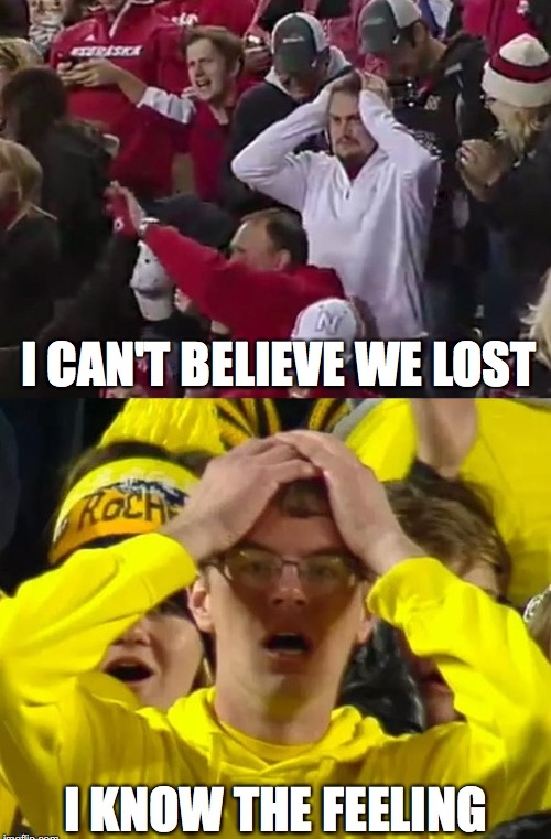 Relatable Sports Fan Reactions meme