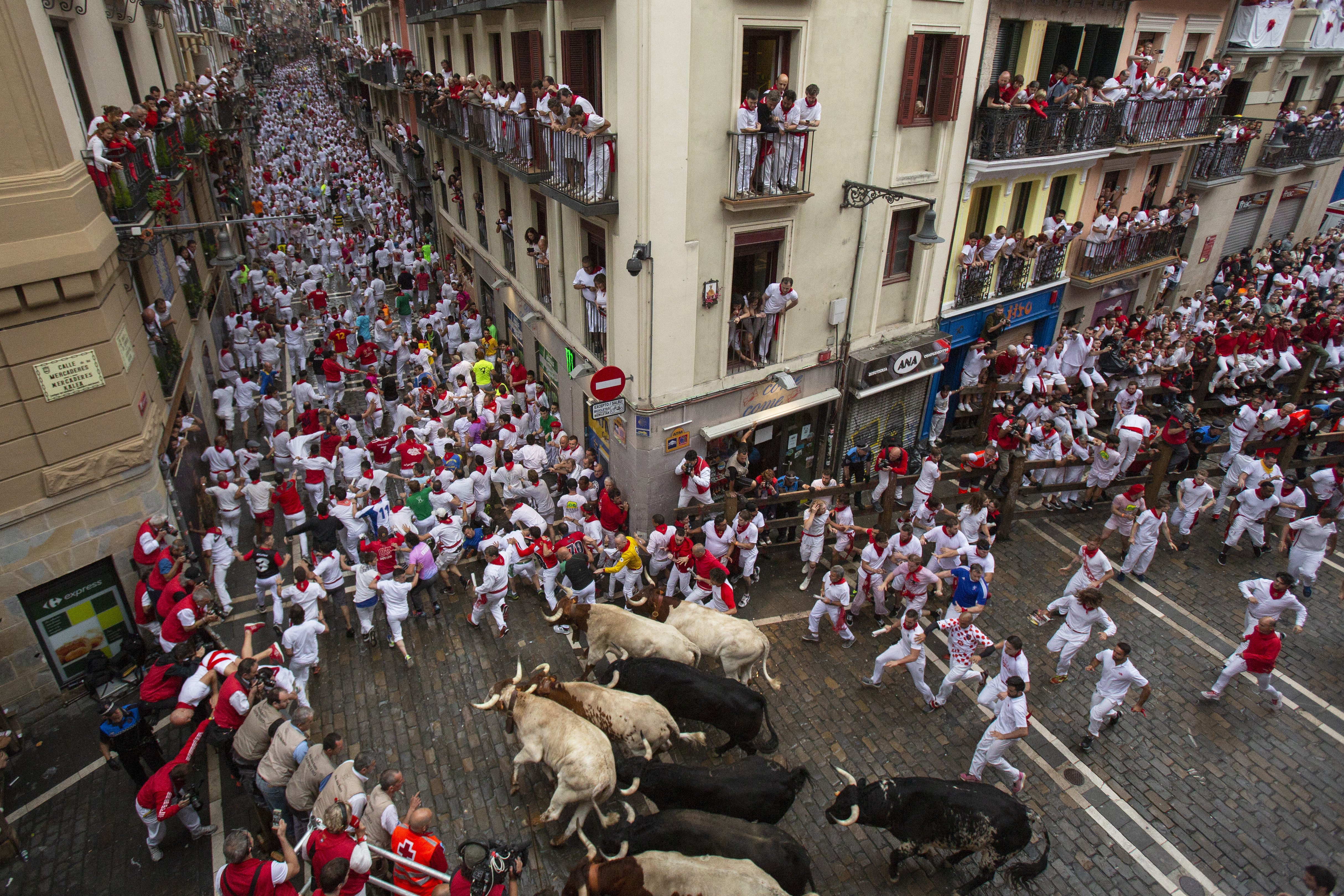 Running Of The Bulls In Spanish - Pamplona's Iconic Event